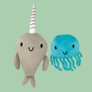 Narwhal And Jelly Plush Set-1