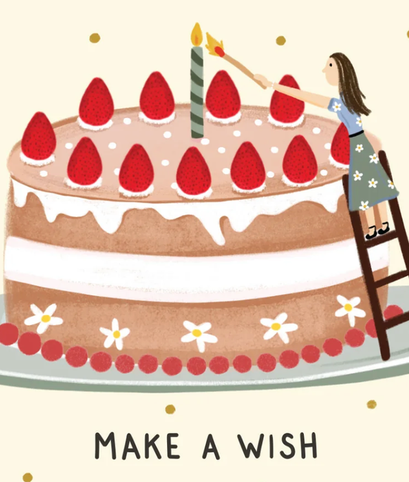 Wishful Cake Card