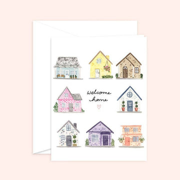 Welcome Home Cottages New House Card - 0