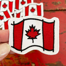 Canada Flag embroidered iron on patch-4