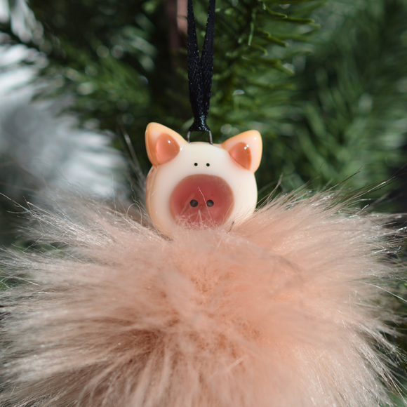 Hairy Pig Ornament