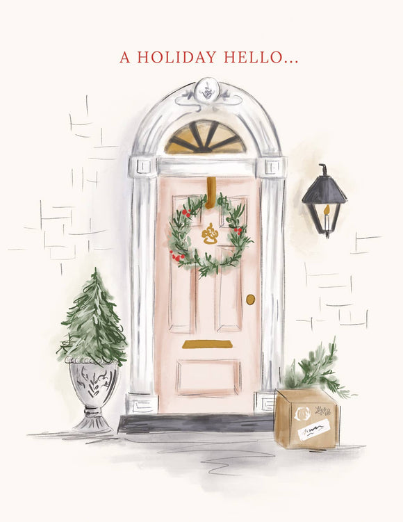 A Holiday Hello | Christmas Greeting Card