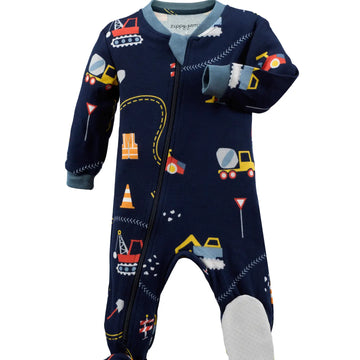 Built with Love - Organic Cotton Sleeper (ZippyJamz)