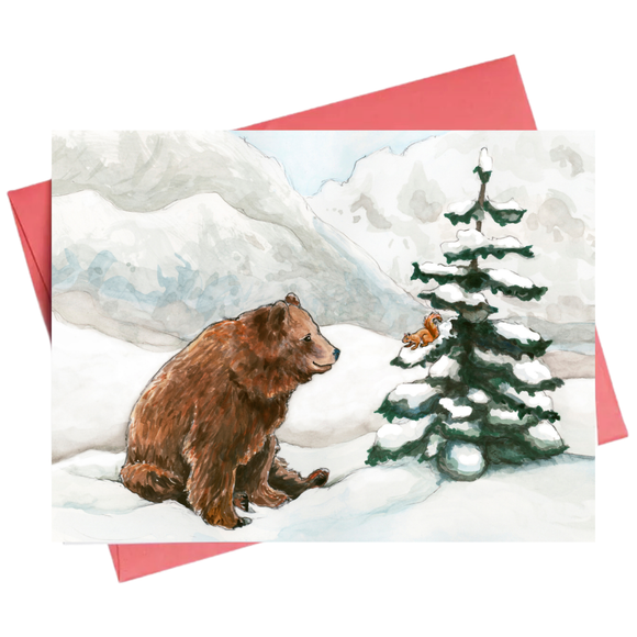 Snow Day | Christmas Greeting Card
