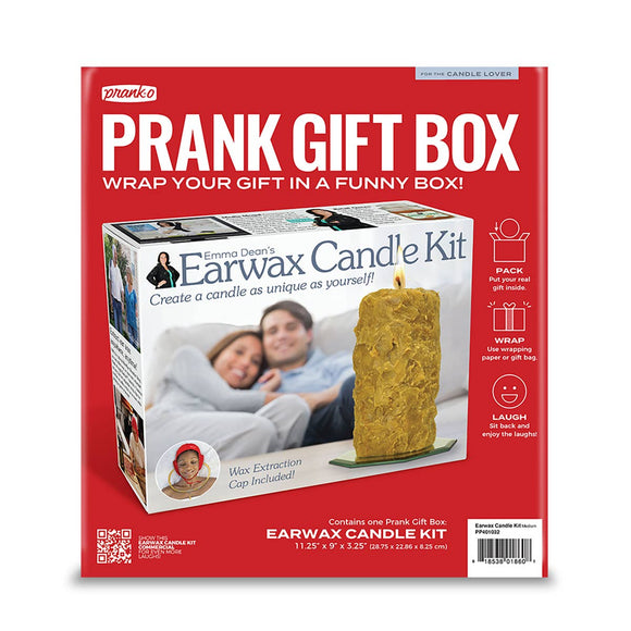 Prank Gift Box Earwax Candle Kit