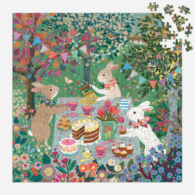 Spring Tea Party 500 Piece Foil Puzzle - 0