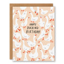 Ducking Birthday - Birthday Greeting Card-1