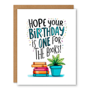 Birthday Is One for the Books Birthday Card-1