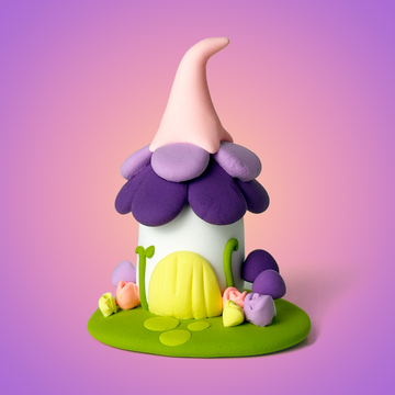 Fairy House Clay Crafting Kit