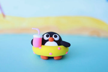 Poppy the Penguin DIY Air Dry Clay Kit - 0