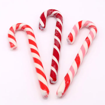 Peppermint (Red + White) Jumbo Candy Cane - 0