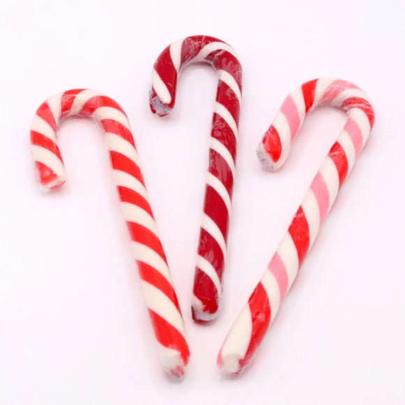 Peppermint (Red + White) Jumbo Candy Cane