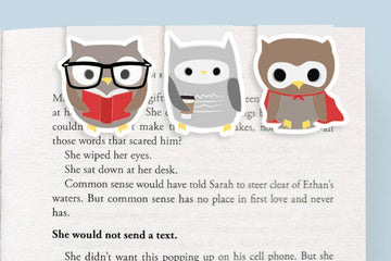 Owls - Mini Bookmarks-3-Pack