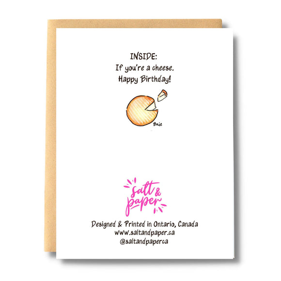 Age Matters, If You're A Cheese