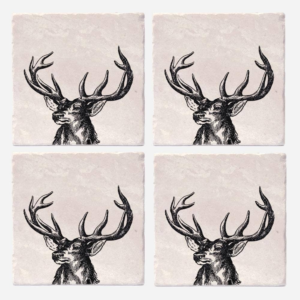 Vintage Buck Coasters