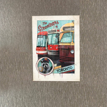 Streetcars of Toronto Fridge Magnet