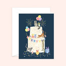 Party Cat Cake Birthday Card-4
