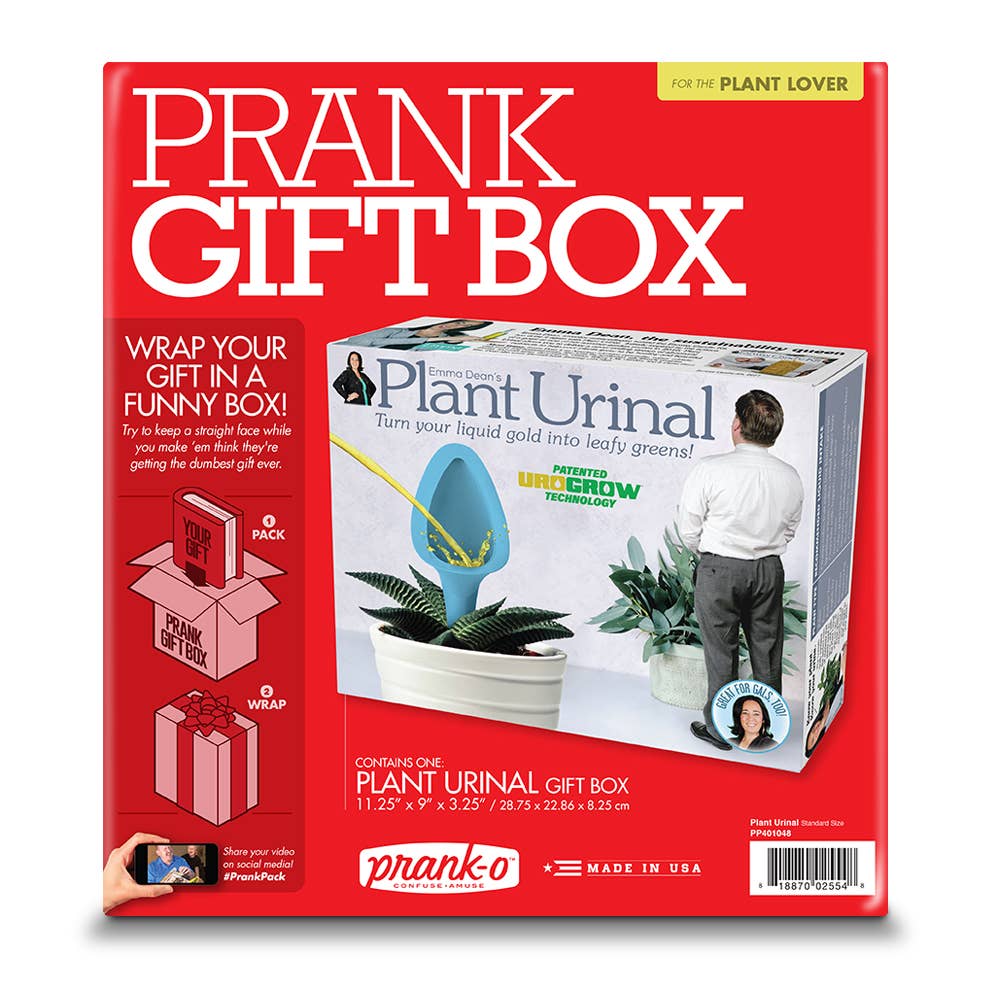 Prank Gift Box Plant Urinal - 0