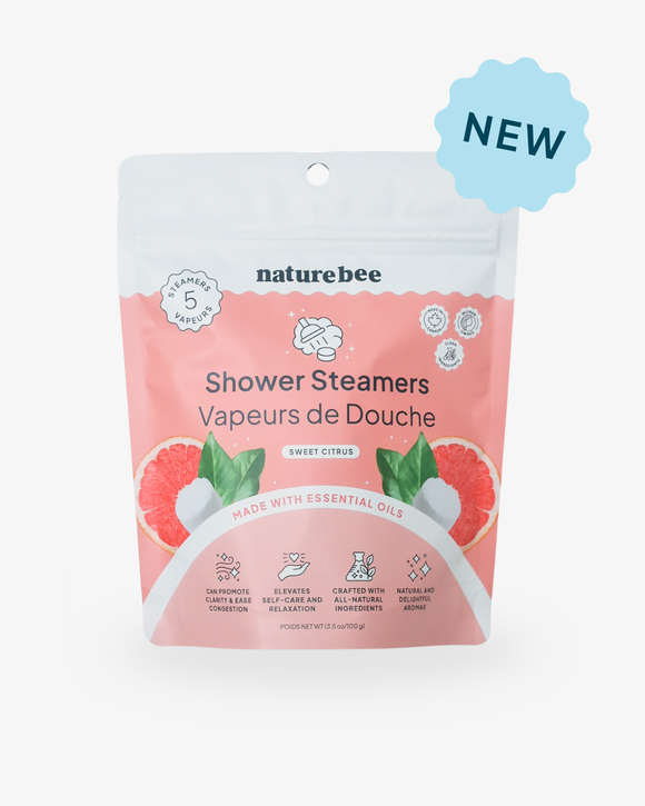 Sweet Citrus Shower Steamers | Nature Bee