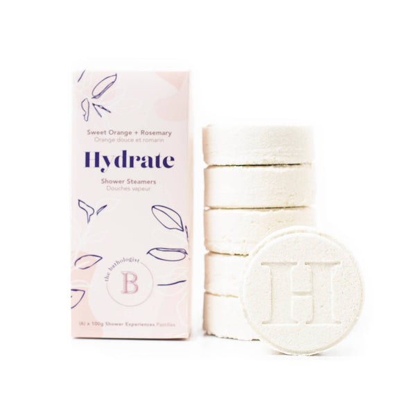The Bathologist Hydrate Shower Steamers 