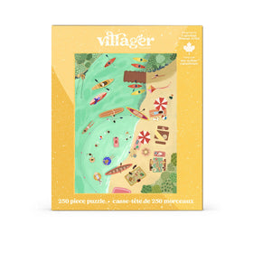 Lake Day | 250 Piece Puzzle | Designed in Canada - 0