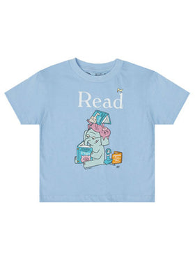 ELEPHANT & PIGGIE Read Kids' T-Shirt - 0