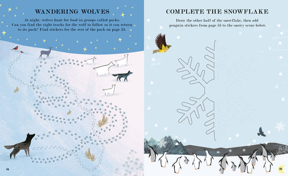 Moon: A Peek-Through Activity Book