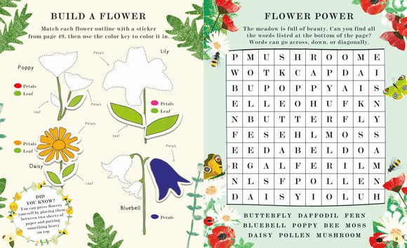 Bee: A Peek-Through Activity Book