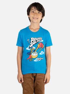 Dog Man: Be A Reading Supa Buddy Kids' T-Shirt - 0