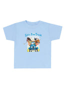 Little Blue Truck Kids' T-Shirt-2