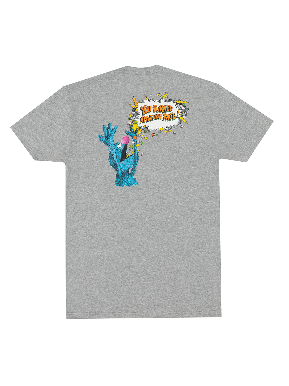 Sesame Street: The Monster at the End of This Book Unisex Crew Neck T-Shirt - 0