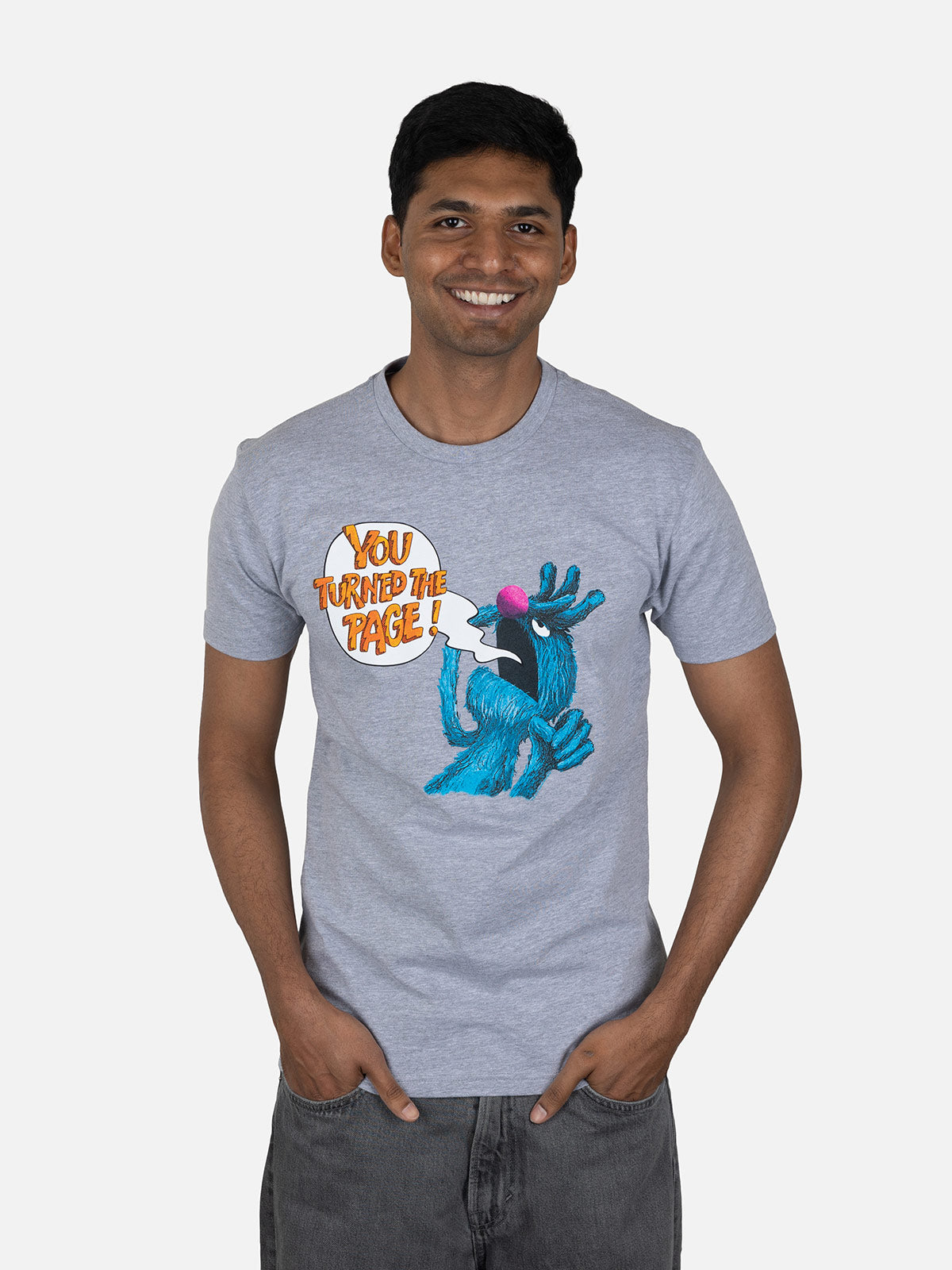 Sesame Street: The Monster at the End of This Book Unisex Crew Neck T-Shirt