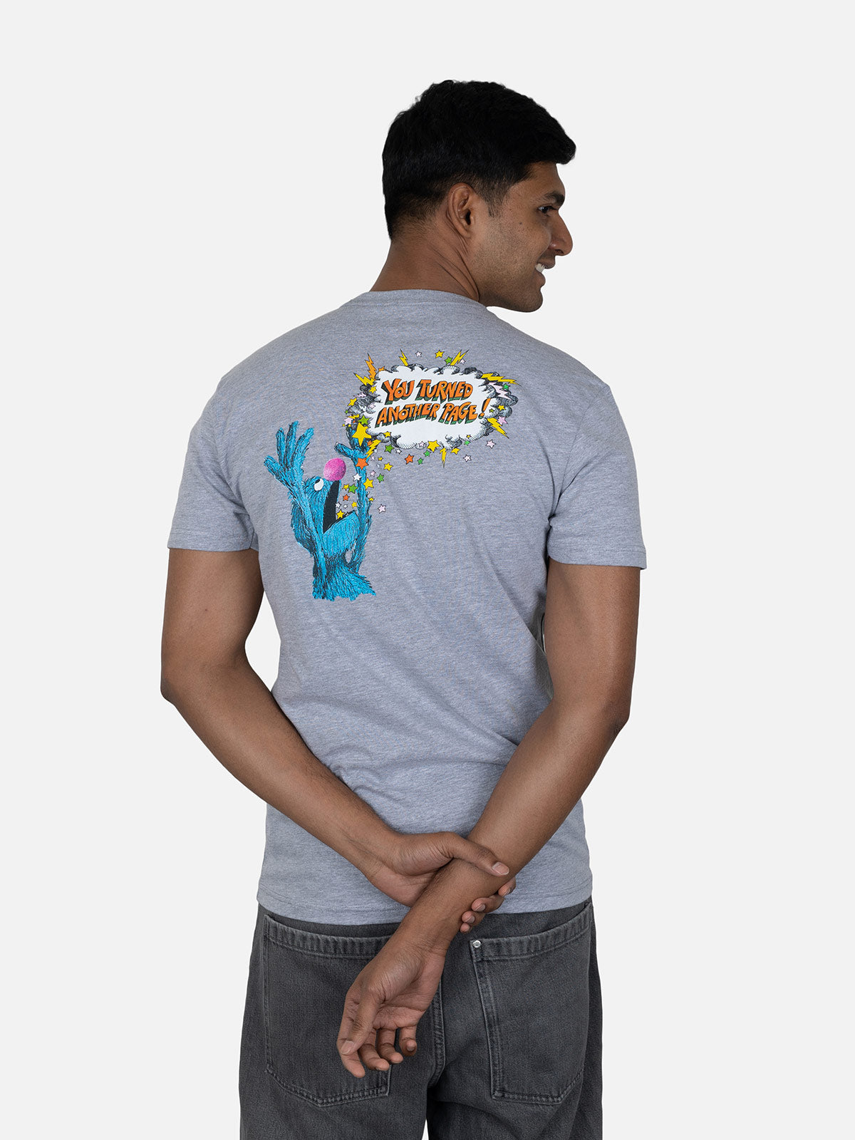 Sesame Street: The Monster at the End of This Book Unisex Crew Neck T-Shirt