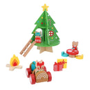 Christmas Treehouse Wooden Play Set-1