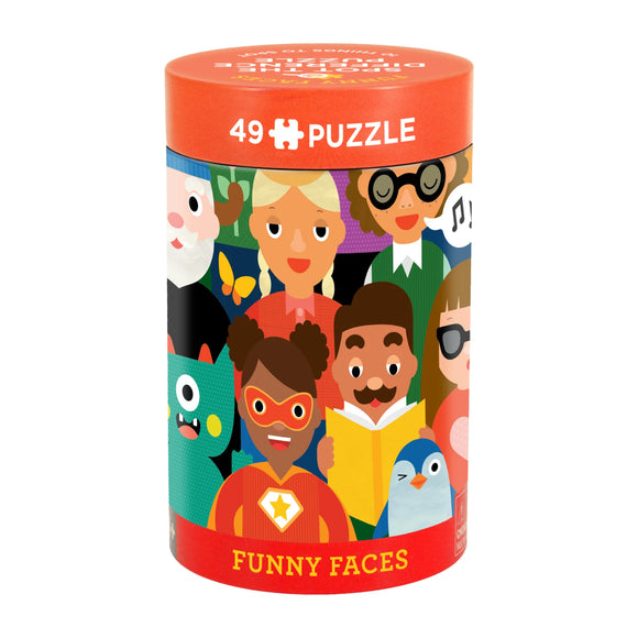 Spot the Difference Puzzle: Funny Faces