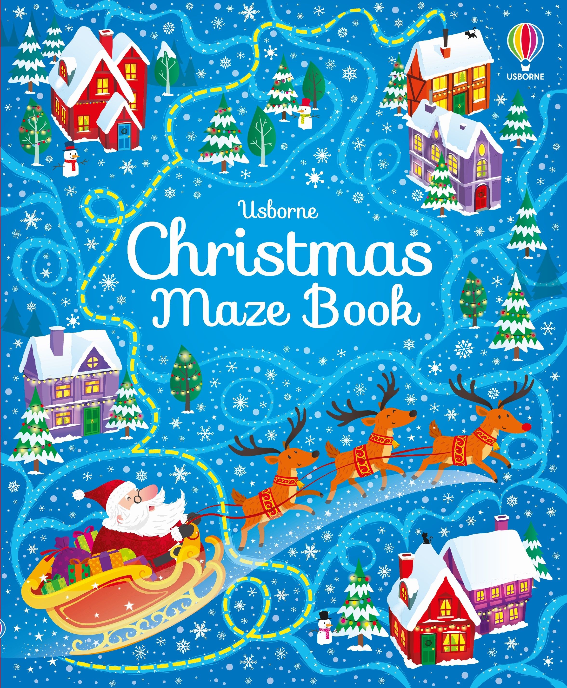 Usborne Book and Jigsaw Christmas Maze (300pcs)