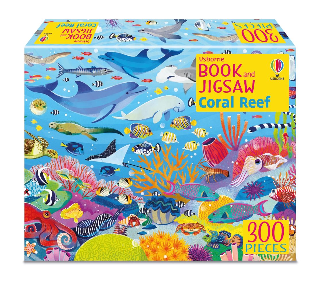 Usborne Book and Jigsaw: Coral Reef