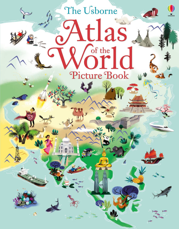 Atlas and Jigsaw Map of the World