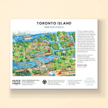 Toronto Island Puzzle | The Paperhood - 0
