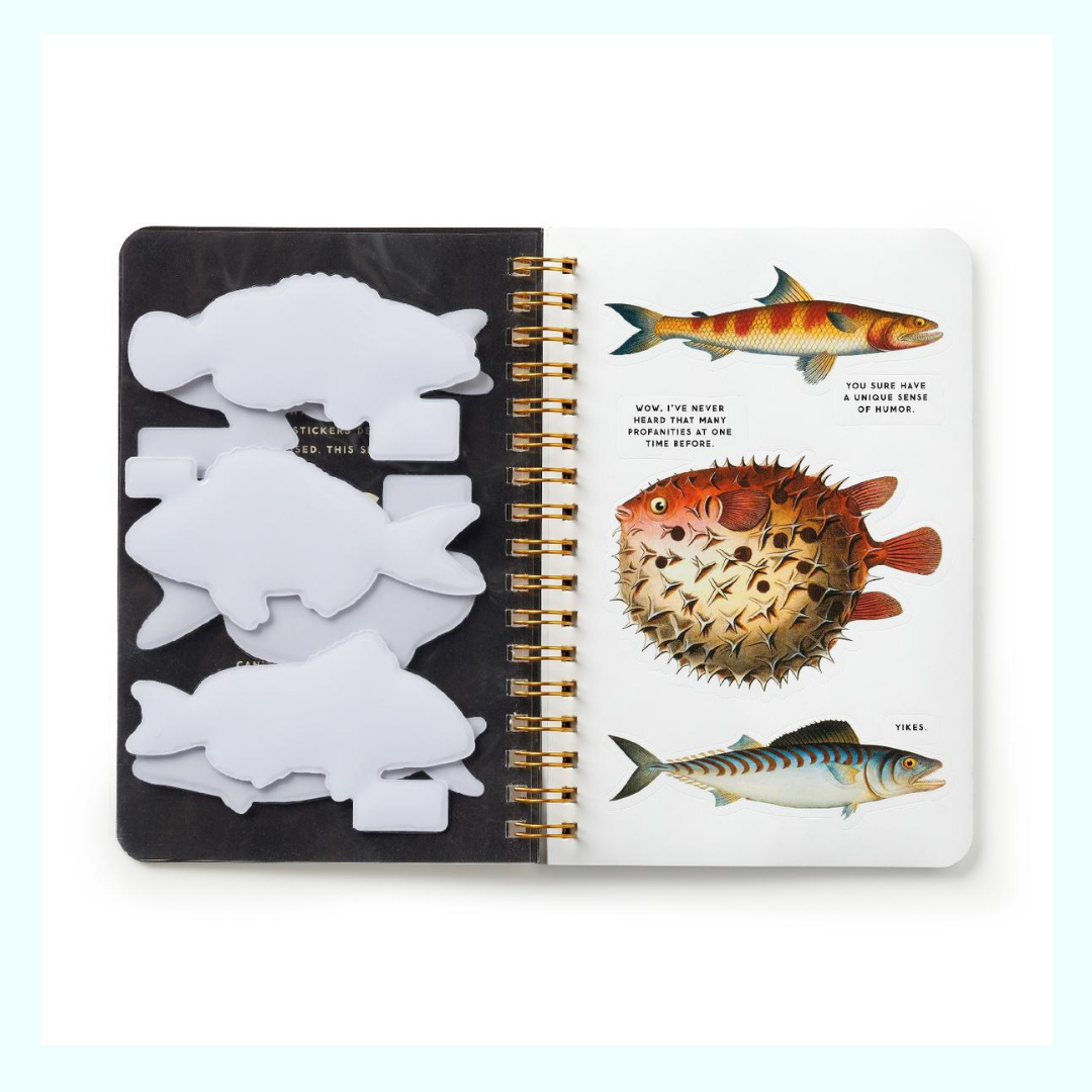 Judgy Fish Sticker Book