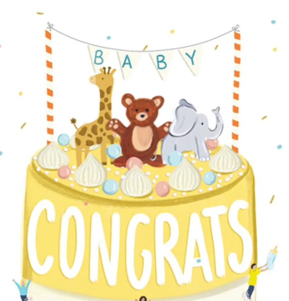 Baby Cake Card