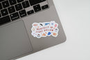 Mentally in Stars Hollow - Y2k Cozy Fall Gilmore Pop Culture Vinyl Sticker-3