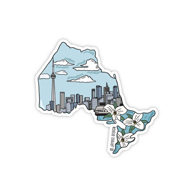 Toronto Ontario Vinyl Sticker