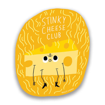 Stinky Cheese Club Sticker