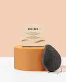 Konjac Facial Sponge - Bamboo Charcoal-1