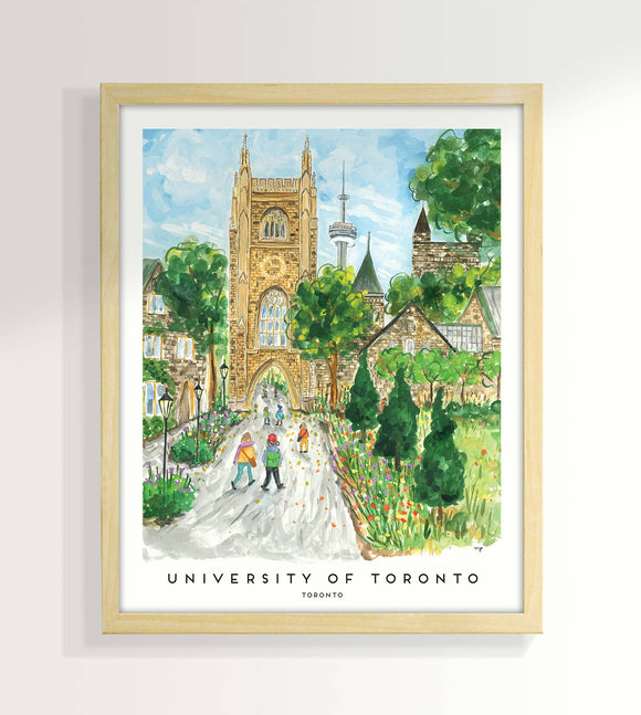 University of Toronto 8x10 Art Print
