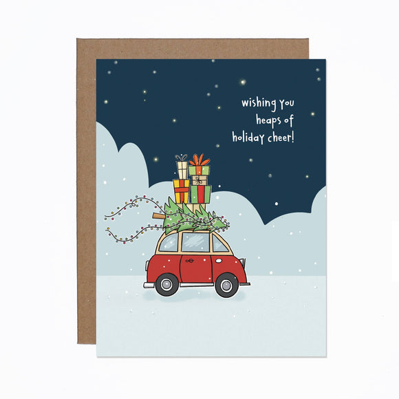 Heaps of Holiday Cheer card