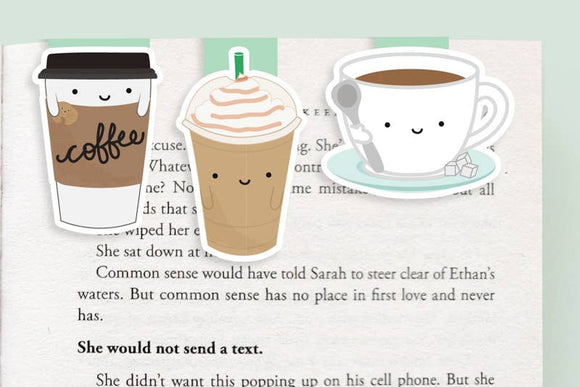 Coffee Mini Bookmarks
