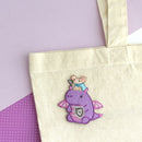 Mouse Riding Dragon Embroidered Iron On Patch-5