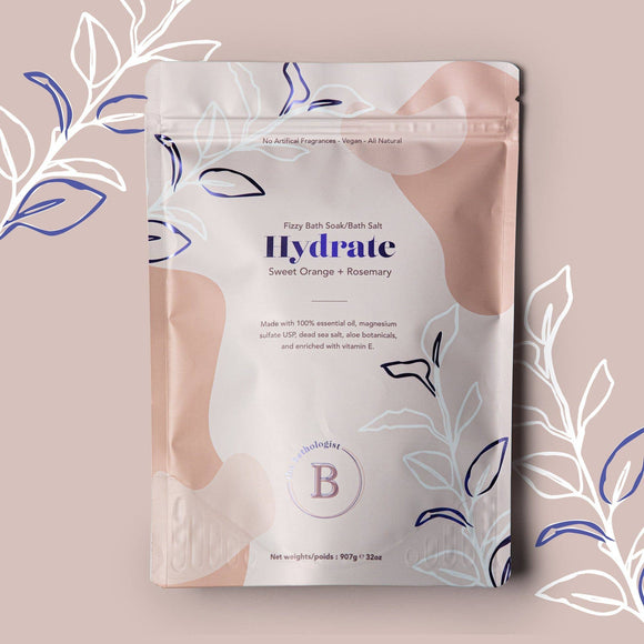 The Bathologist Hydrate Fizzy Bath Soak 907g